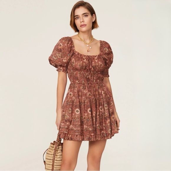 Ulla Johnson Juniper Dress in Rosebud - Picture 1 of 7